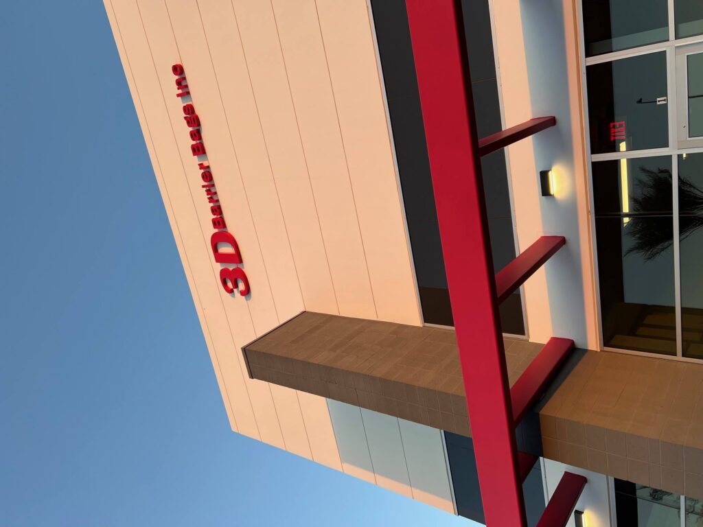 front entrance to 3d barrier bags Arizona location